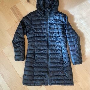Women's Black Patagonia Fiona Down Quilted Jacket